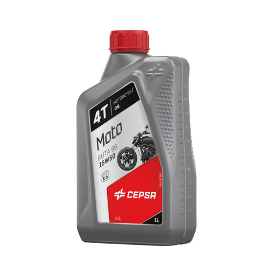 aceite 15w50 ruta 66 moto 4t cepsa 1lt