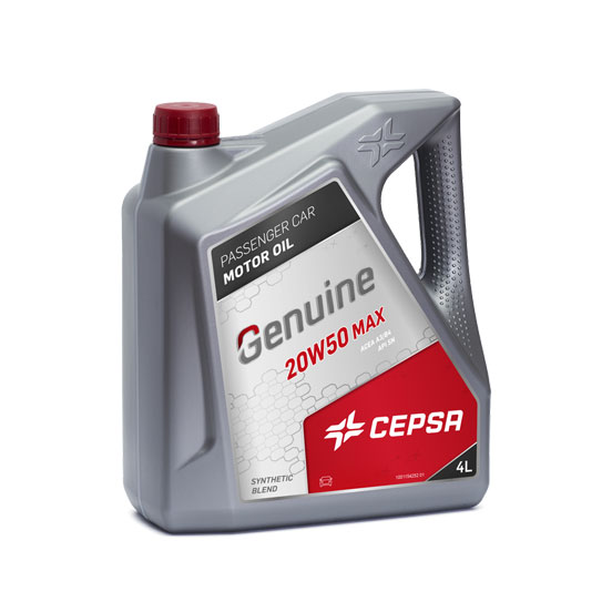 aceite 20w50 genuine max cepsa 4lt