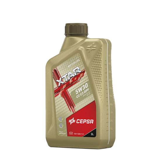 aceite 5w30 xtar c3 d2 dpf cepsa 1lt