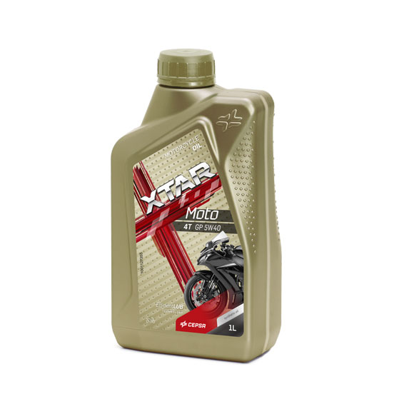 aceite 5w40 xtar moto gp 4t cepsa 1lt