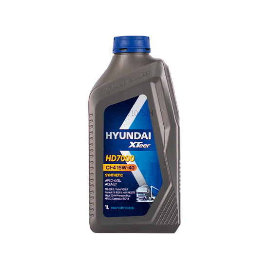 aceite 15w40 hd 7000 ci-4 hyundai xteer 1lt hyundai