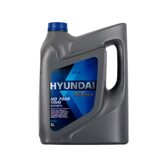 aceite 15w40 hd 7000 ci-4 hyundai xteer 6lt hyundai