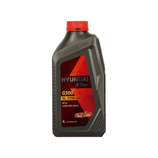 aceite 20w50 g500 sl hyundai xteer 1lt hyundai