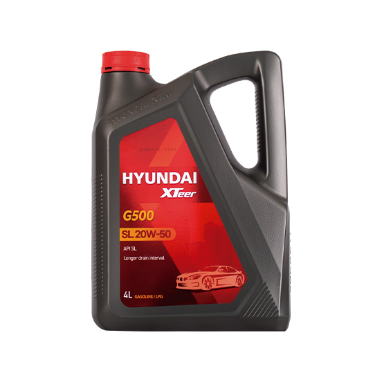 aceite 20w50 g500 sl hyundai xteer 4lt hyundai