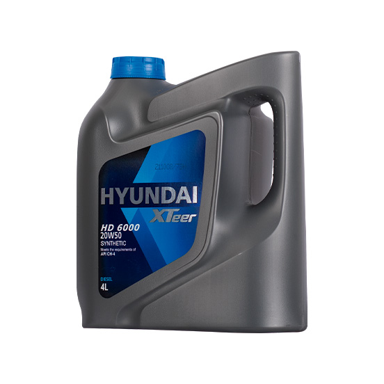 aceite 20w50 hd 6000 ch-4 hyundai xteer 4lt hyundai posición 3