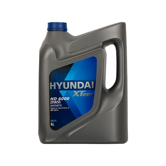 aceite 20w50 hd 6000 ch-4 hyundai xteer 6lt hyundai