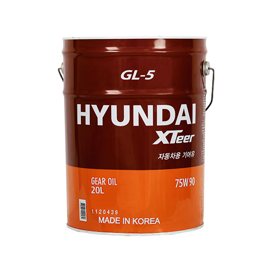 aceite 75w90 gl-5 gear oil hyundai xteer 20lt hyundai