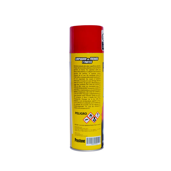 limpiador de partes y piezas prestone 450ml posición 2