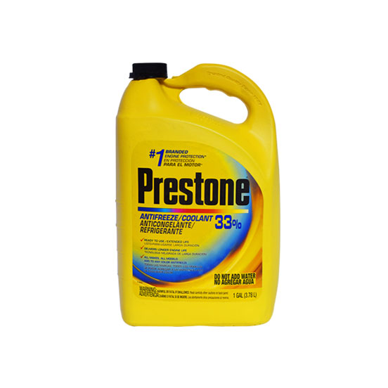 refrigerante 33% antifrezze/coolant af2033 prestone 1gl